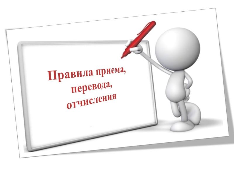 Правила приема, перевода, отчисления.